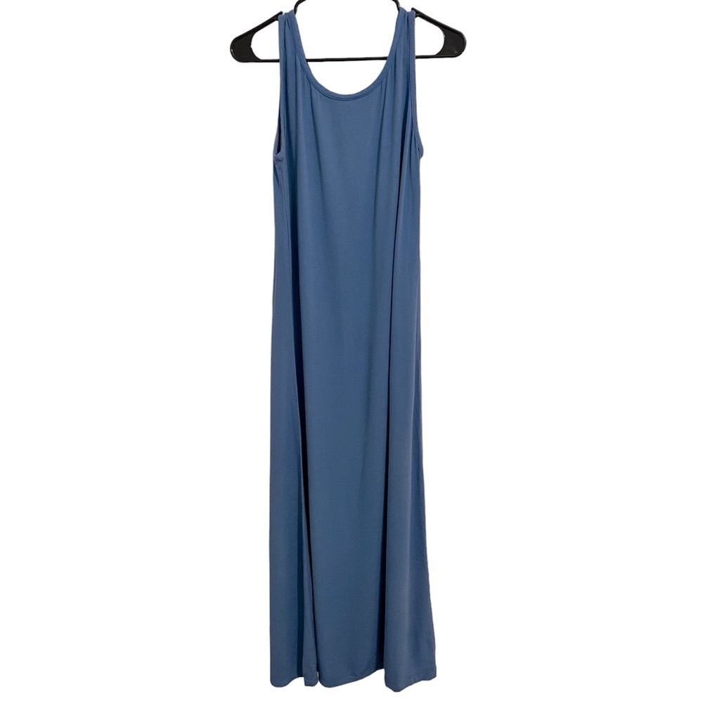 Double D Ranch Light Blue Sleeveless Maxi Dress